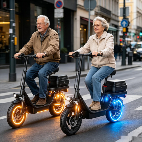 Foldable city bike - city, for